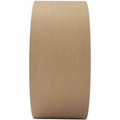 Business Source Reinforced Gummed Paper Tape, 150 yd Length x 3" Width, Brown, 10/Box (BSN32939)