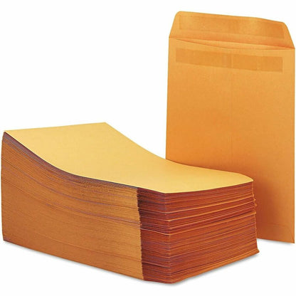 Business Source Self-Seal Catalog Envelopes, Catalog, #28, 10" Width x 13" Length, Kraft, 250/Box (BSN35292)