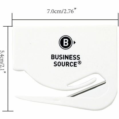 Business Source Hand Letter Opener, 3/Pack, 12 Packs/Box (BSN31803BX)