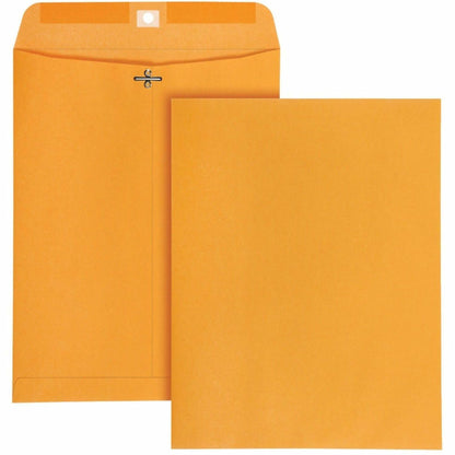 Business Source #97 Clasp Envelopes with Gummed Closure, Kraft, 250/Carton (BSN35266)