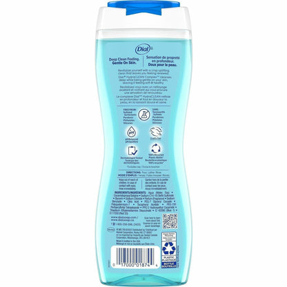Dial Refresh & Renew Body Wash, Spring Water Scent, 16 fl oz (DIA02653EA)