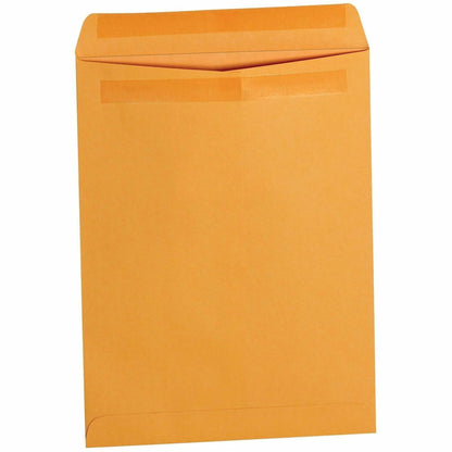 Business Source Self-Seal Catalog Envelopes, Catalog, #28, 9" Width x 12" Length, Kraft, 250/Box (BSN35290)
