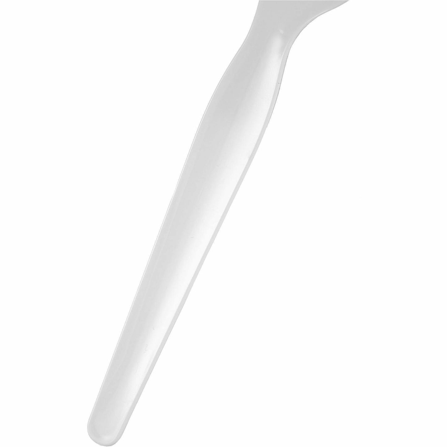 Genuine Joe Disposable Polystyrene Spoon, White, 1000/Carton (GJO30433)