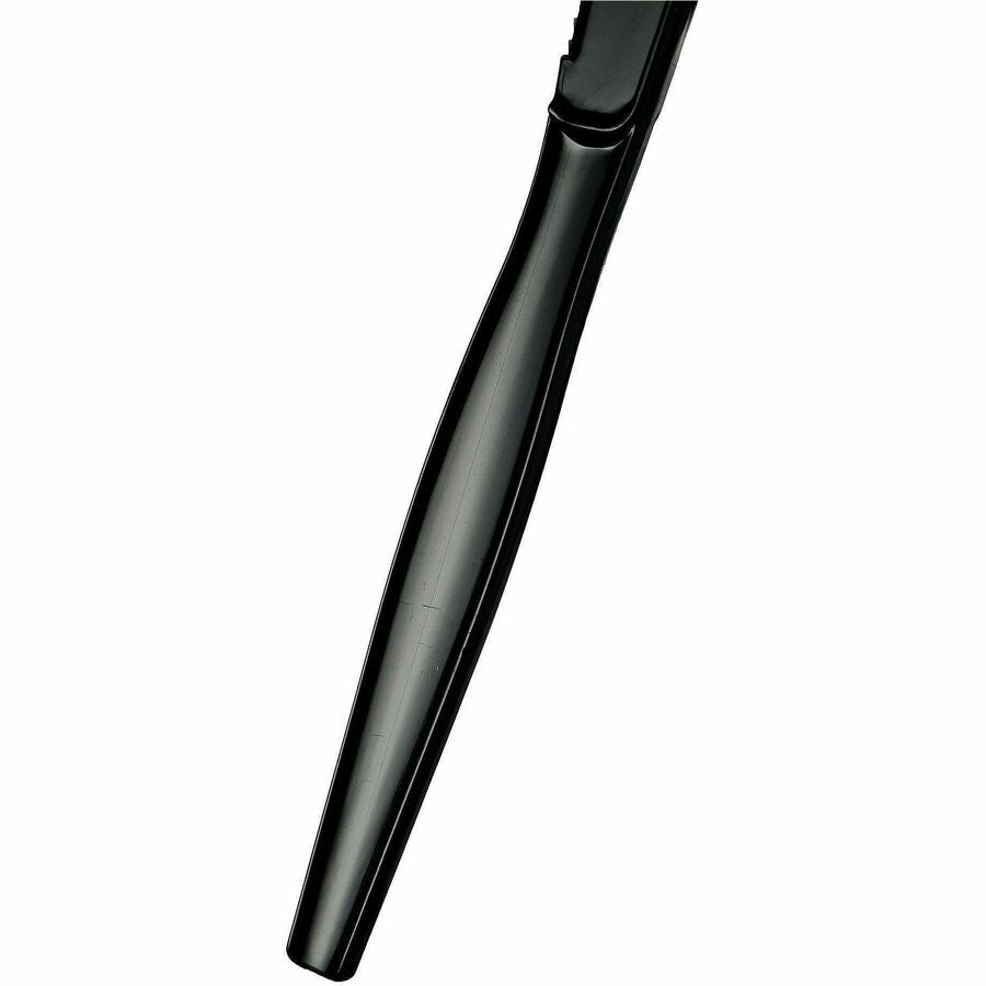 Genuine Joe Disposable Polystyrene Knife, Black, 1000/Carton (GJO30424)