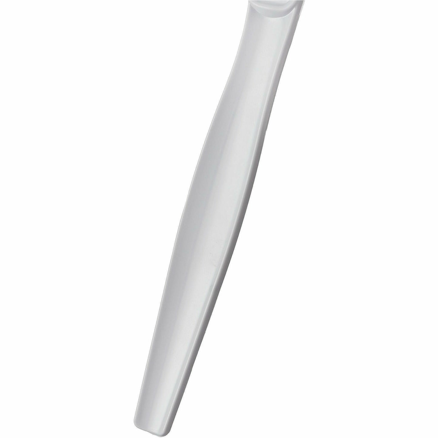 Genuine Joe Disposable Polystyrene Knife, White, 1000/Carton (GJO30432)