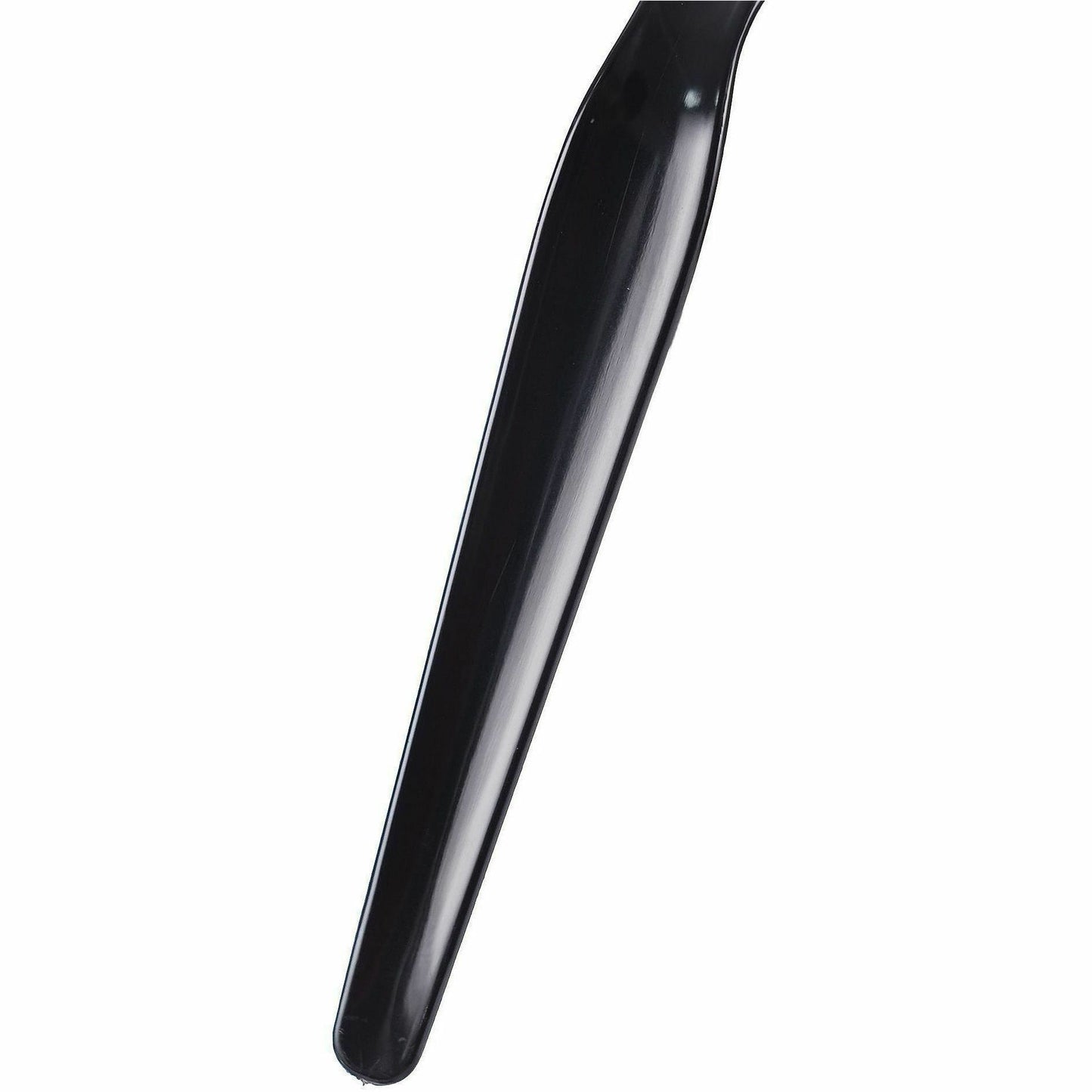 Genuine Joe Disposable Polystyrene Soup Spoon, Black, 1000/Carton (GJO30430)