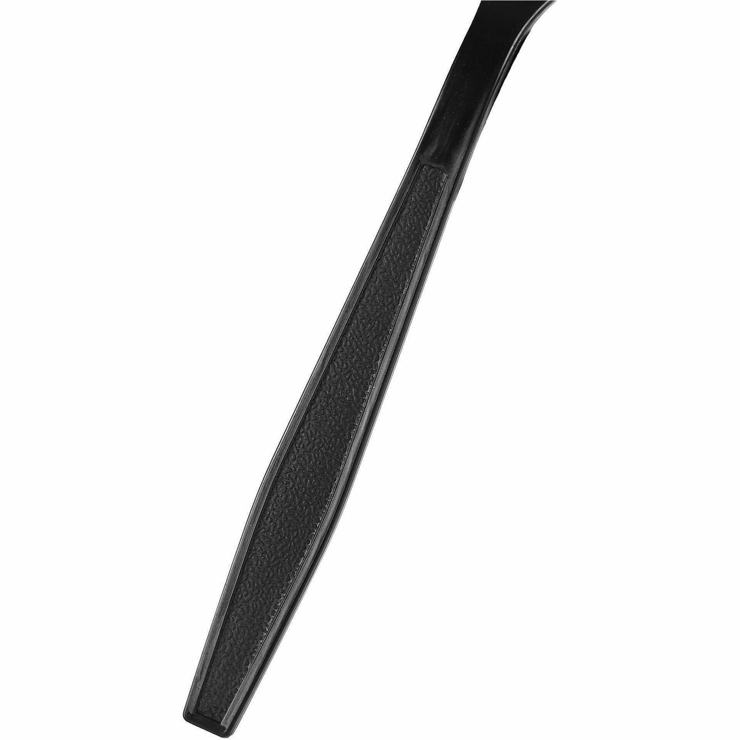 Genuine Joe Individually Warapped Heavy-Weight Polypropylene Fork, Black, 1000/Carton (GJO30411)