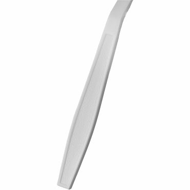 Genuine Joe Individually Warapped Heavy-Weight Polypropylene Spoon, White, 1000/Carton (GJO30421)