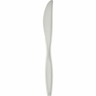 Genuine Joe Heavy-Weight Polypropylene Knife, White, 1000/Carton (GJO30416)