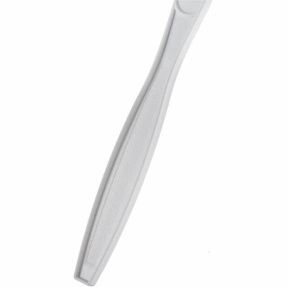 Genuine Joe Individually Warapped Heavy-Weight Polypropylene Knife, White, 1000/Carton (GJO30420)