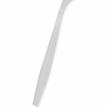 Genuine Joe Individually Warapped Heavy-Weight Polypropylene Fork, White, 1000/Carton (GJO30419)