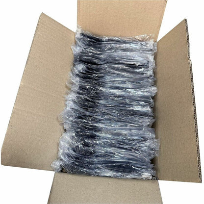 Genuine Joe Individually Warapped Heavy-Weight Polypropylene Spoon, Black, 1000/Carton (GJO30413)