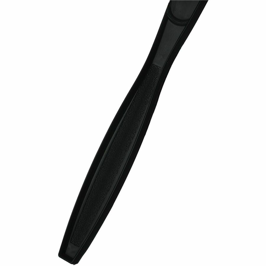 Genuine Joe Heavy-Weight Polypropylene Knife, Black, 1000/Carton (GJO30408)