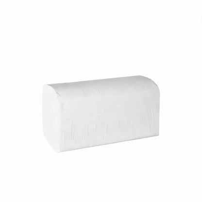 Genuine Joe Single-Fold Towels, Singlefold, White, 334/Pack, 12 Packs/Carton (GJO21021)