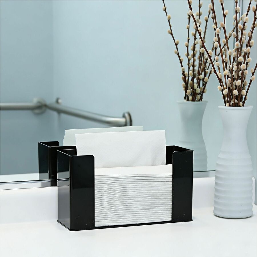 Genuine Joe Single-Fold Towels, Singlefold, White, 334/Pack, 12 Packs/Carton (GJO21021)
