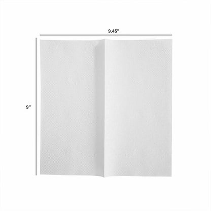 Genuine Joe Single-Fold Towels, Singlefold, White, 334/Pack, 12 Packs/Carton (GJO21021)