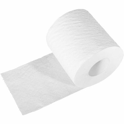 Genuine Joe 2-Ply Bathroom Tissue, 2 Ply, 500 Sheets/Roll, 24 Rolls/ Carton (GJO2440024)