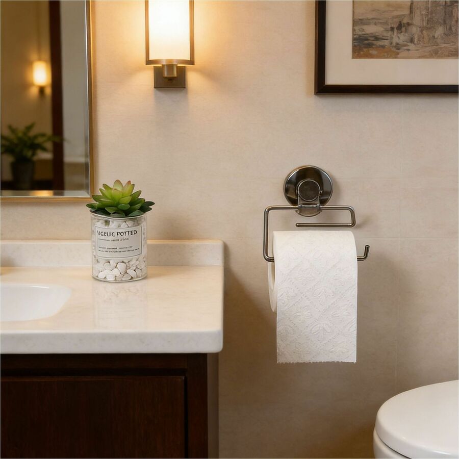 Genuine Joe 2-Ply Bathroom Tissue, 2 Ply, 500 Sheets/Roll, 24 Rolls/ Carton (GJO2440024)