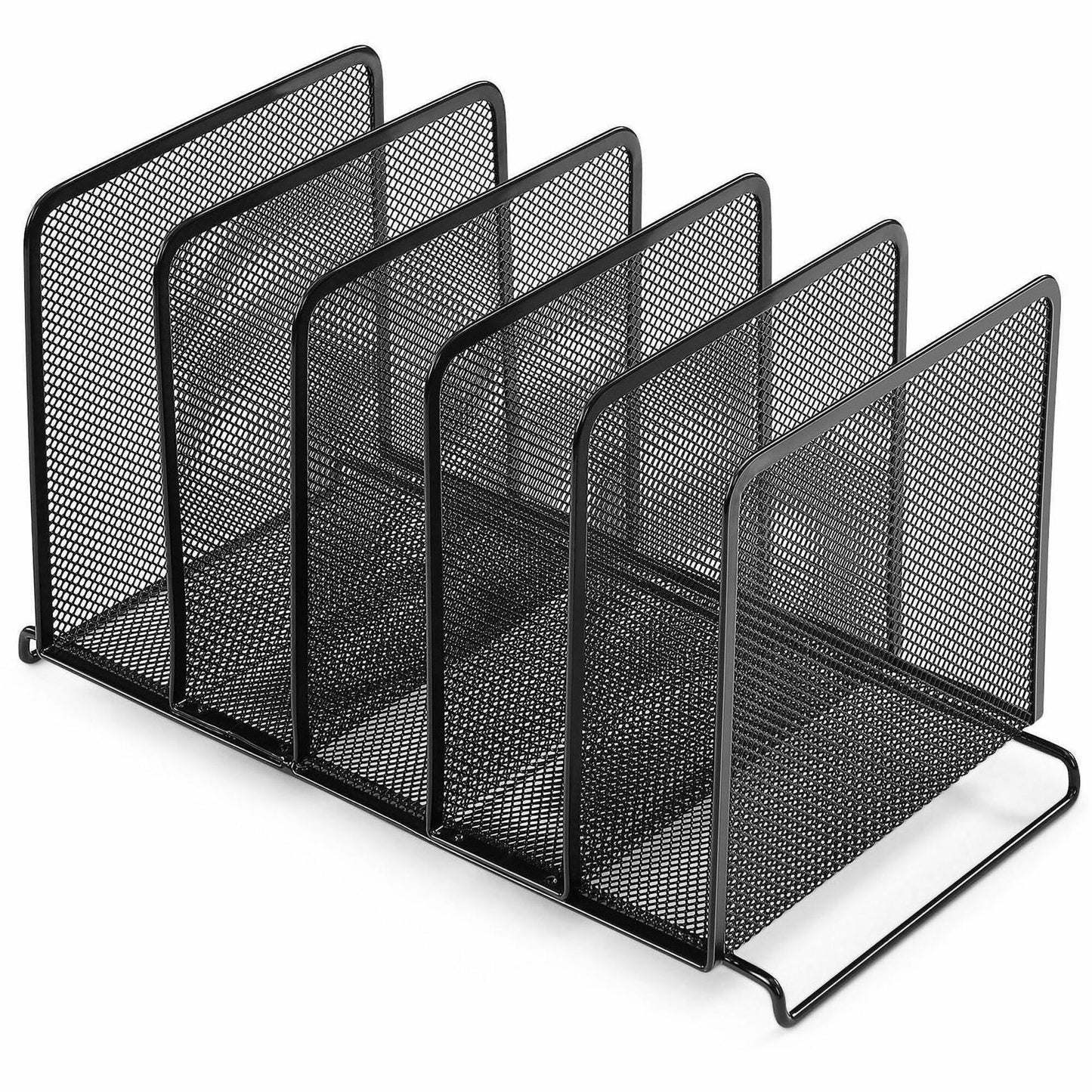 Lorell Stacking Mesh Sorter, Black (LLR84133)