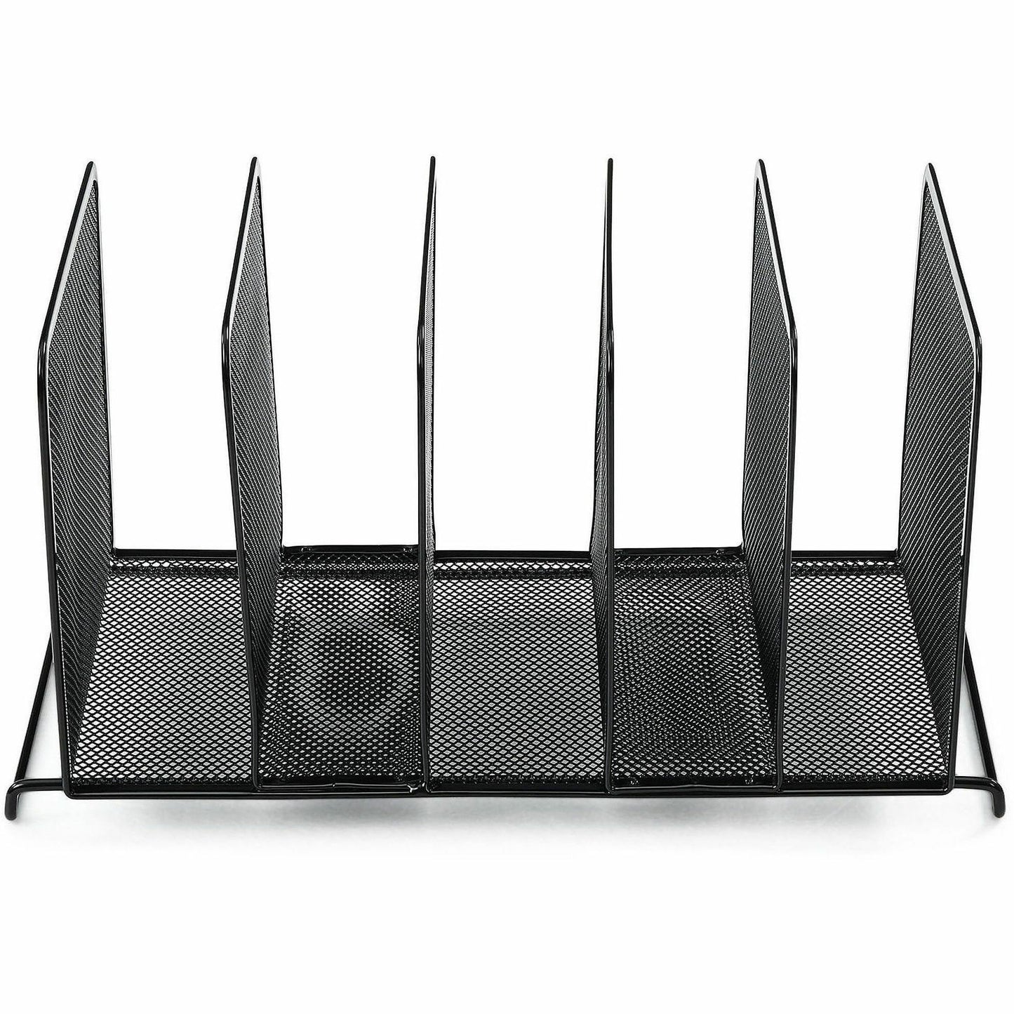 Lorell Stacking Mesh Sorter, Black (LLR84133)