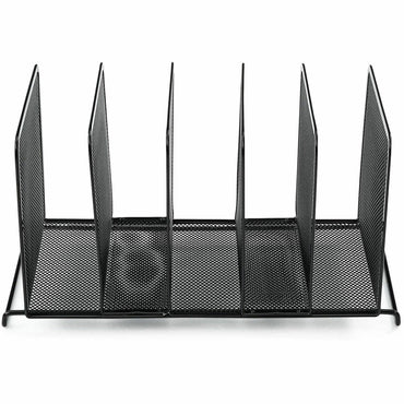 Lorell Stacking Mesh Sorter, Black (LLR84133)