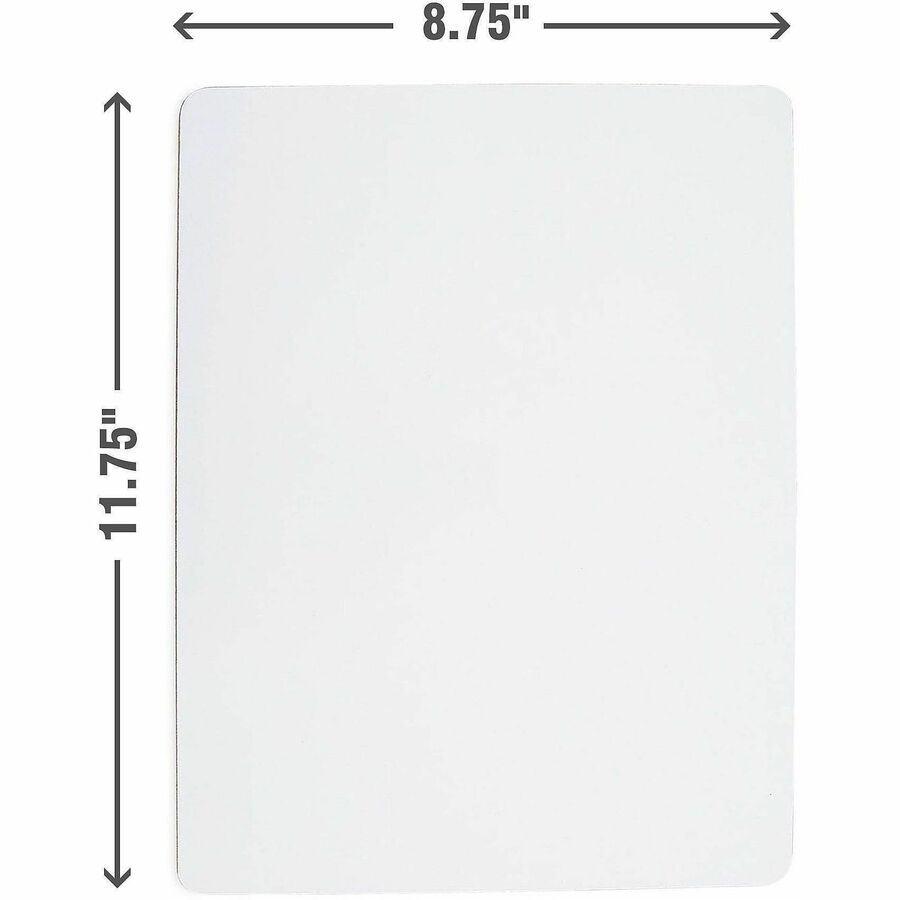 Lorell Double-Sided Dry-Erase Lap Boards, 6/Pack, 6 Packs/Carton (LLR43910CT)