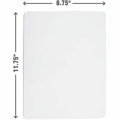 Lorell Double-Sided Dry-Erase Lap Boards, 6/Pack, 6 Packs/Carton (LLR43910CT)