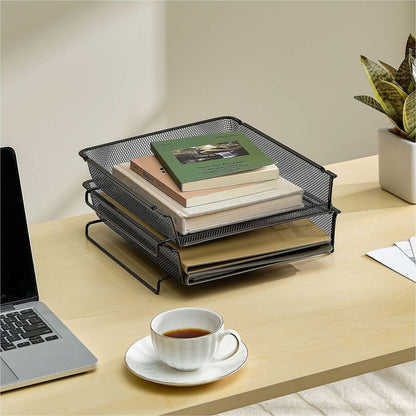 Lorell Mesh Desktop Organizer Tray (LLR84134)