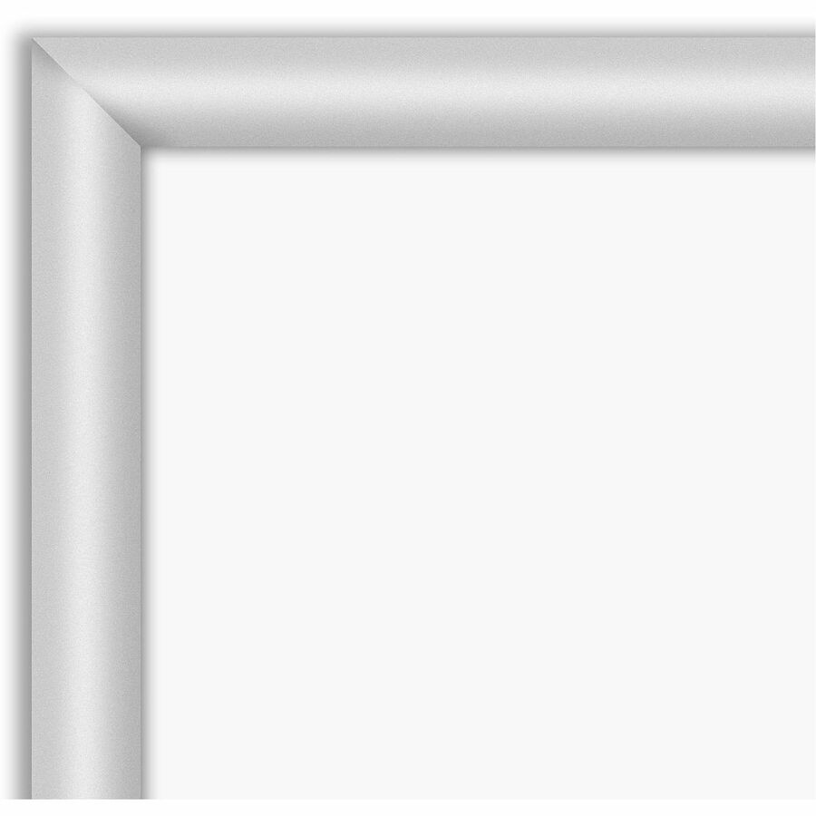Lorell Aluminum Frame Dry-erase Board, 60" (5 ft) Width x 36" (3 ft) Height, White Styrene Surface, Aluminum Frame (LLR00517)