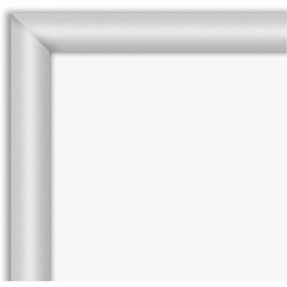 Lorell Aluminum Frame Dry-erase Board, 60" (5 ft) Width x 36" (3 ft) Height, White Styrene Surface, Aluminum Frame (LLR00517)