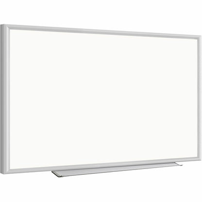 Lorell Aluminum Frame Dry-erase Board, 60" (5 ft) Width x 36" (3 ft) Height, White Styrene Surface, Aluminum Frame (LLR00517)