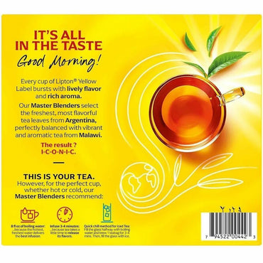 Lipton Lipton Classic Black Tea Tea Bag, 100/Box (LIP00504)