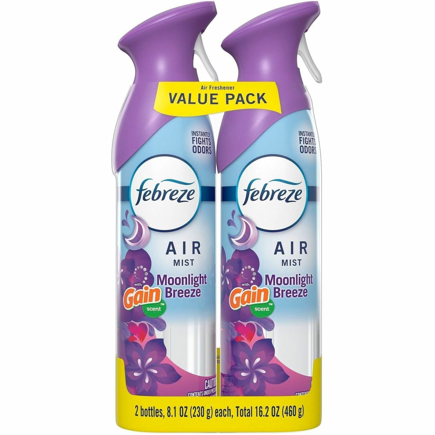 Febreze Air Mist Air Freshener Spray, 8.1 fl oz, Gain Moonlight Breeze, 2/Pack, 3/Carton (PGC20414)