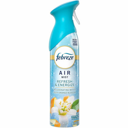 Febreze Air Mist Air Freshener Spray, 8.1 fl oz, Refresh & Energize, 6/Carton (PGC19944)