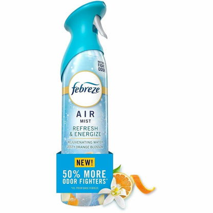 Febreze Air Mist Air Freshener Spray, 8.1 fl oz, Refresh & Energize, 6/Carton (PGC19944)