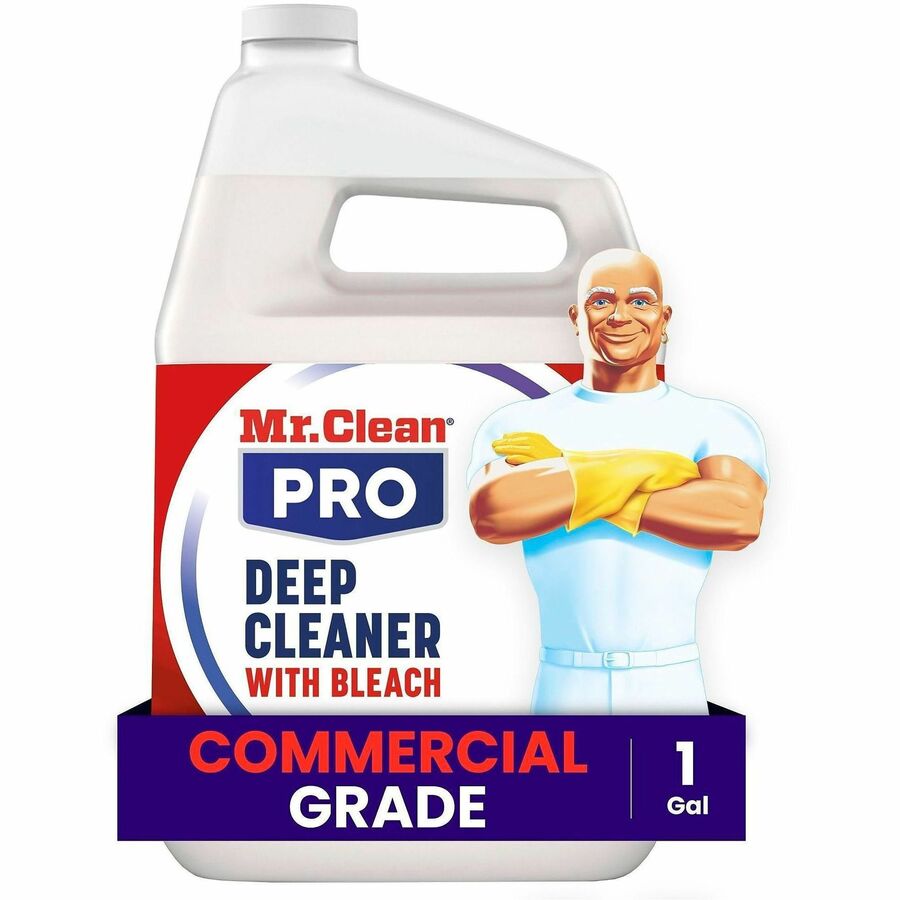 Mr. Clean PRO Deep Cleaner with Bleach, 128 fl oz, 3/Carton (PGC25676)