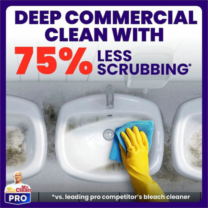 Mr. Clean PRO Deep Cleaner with Bleach, 128 fl oz, 3/Carton (PGC25676)