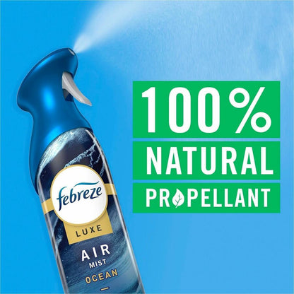 Febreze Air Mist Air Freshener Spray, 8.1 fl oz, Warm Ocean Breeze, 6/Carton (PGC19940)