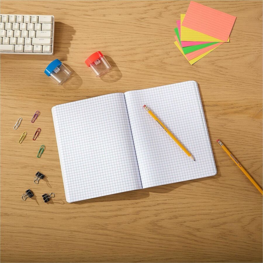 Sparco Business Source Quadrille Ruled Composition Notebook, 6/Pack, 8 Packs/Carton (SPR20957CT)