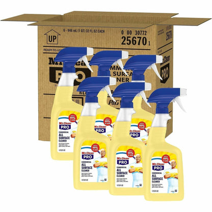 Mr. Clean PRO All-Surface Cleaner, 32 fl oz, 6/Carton (PGC25670)