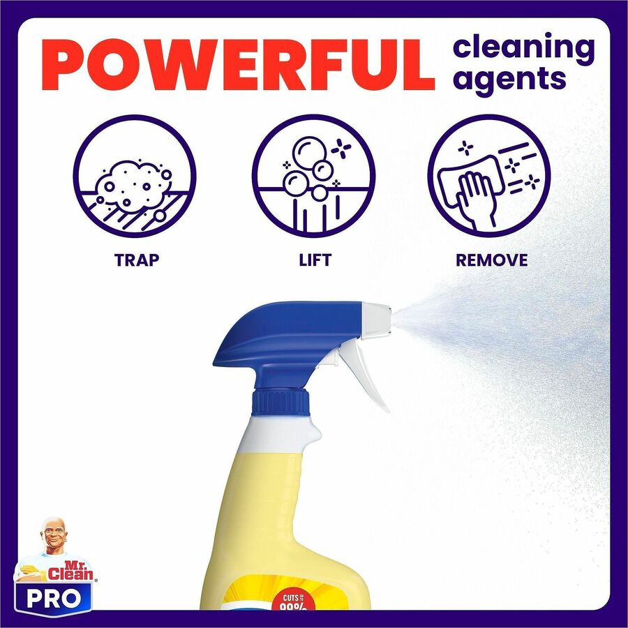 Mr. Clean PRO All-Surface Cleaner, 32 fl oz, 6/Carton (PGC25670)