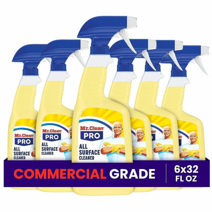 Mr. Clean PRO All-Surface Cleaner, 32 fl oz, 6/Carton (PGC25670)