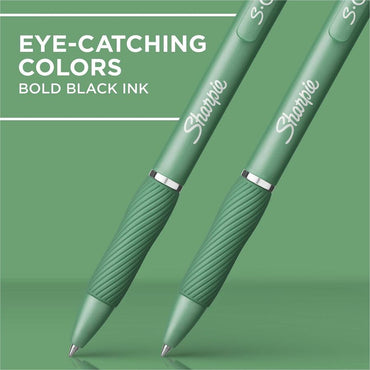 Sharpie S-Gel Pens, Black Ink, 0.7 mm Pen Point, Gel-based, 12/Dozen (SAN2234773)