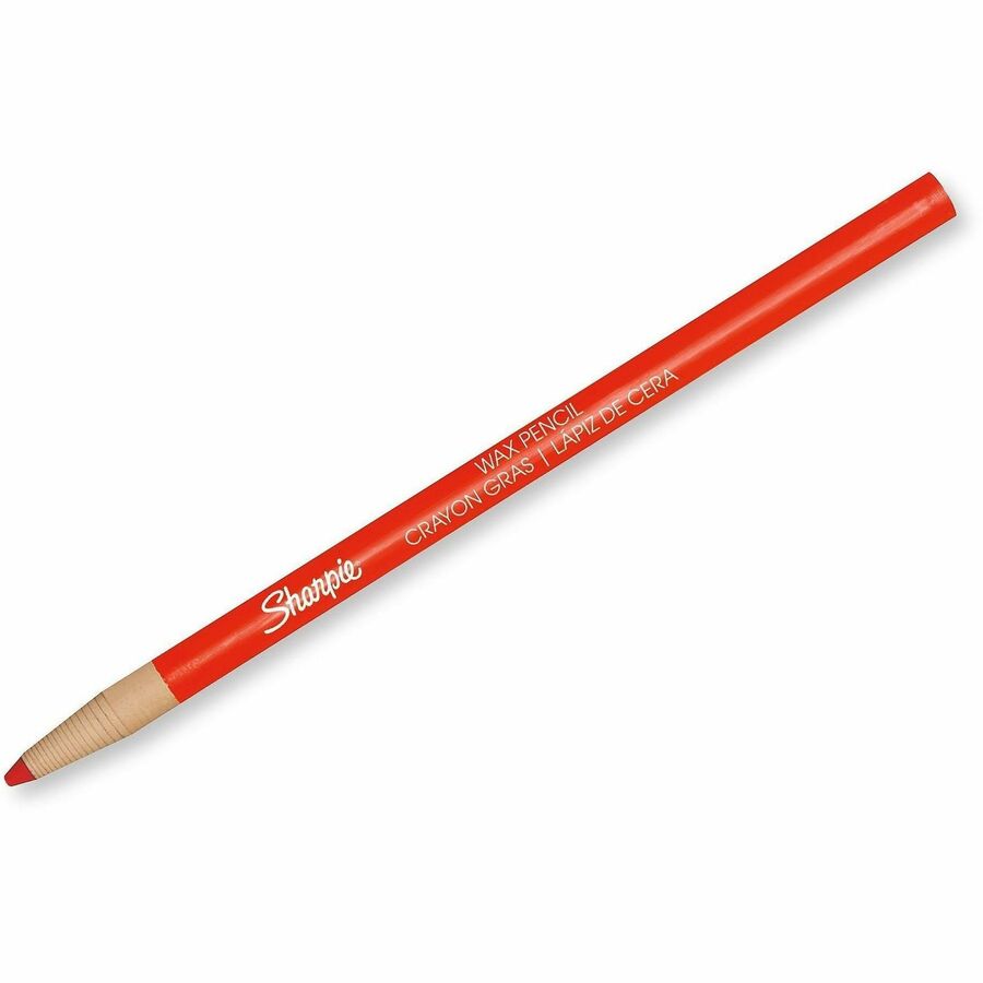 Sharpie Peel-Off Paper China Markers, Red Ink, Erasable, Pigment-based, Glass, 12/Dozen (SAN2229138)