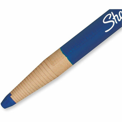 Sharpie Peel-Off Paper China Markers, Blue Ink, Erasable, Pigment-based, Glass, 12/Dozen (SAN2229133)