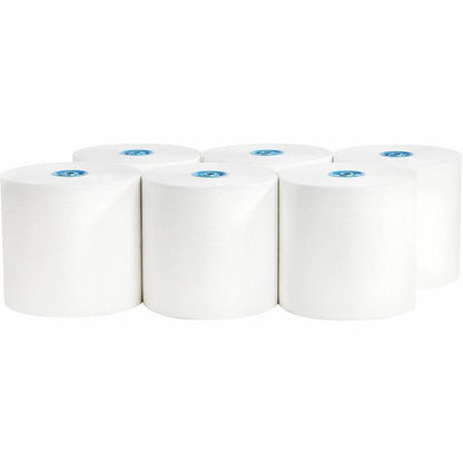 Cascades Signature Roll Paper Towels for Tandem, 1 Ply, 7.50" x 1000', 8" Rol, 1 7/8" Core, White, 6/Carton (CSDT117)