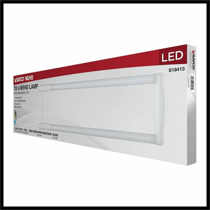 Satco LED Filament U-Bend Bulb, 12/Carton (SDNS18413)