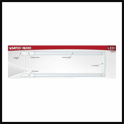 Satco LED Filament U-Bend Bulb, 12/Carton (SDNS18413)