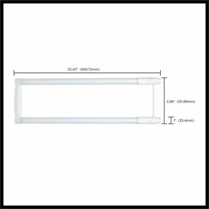 Satco LED Filament U-Bend Bulb, 12/Carton (SDNS18413)