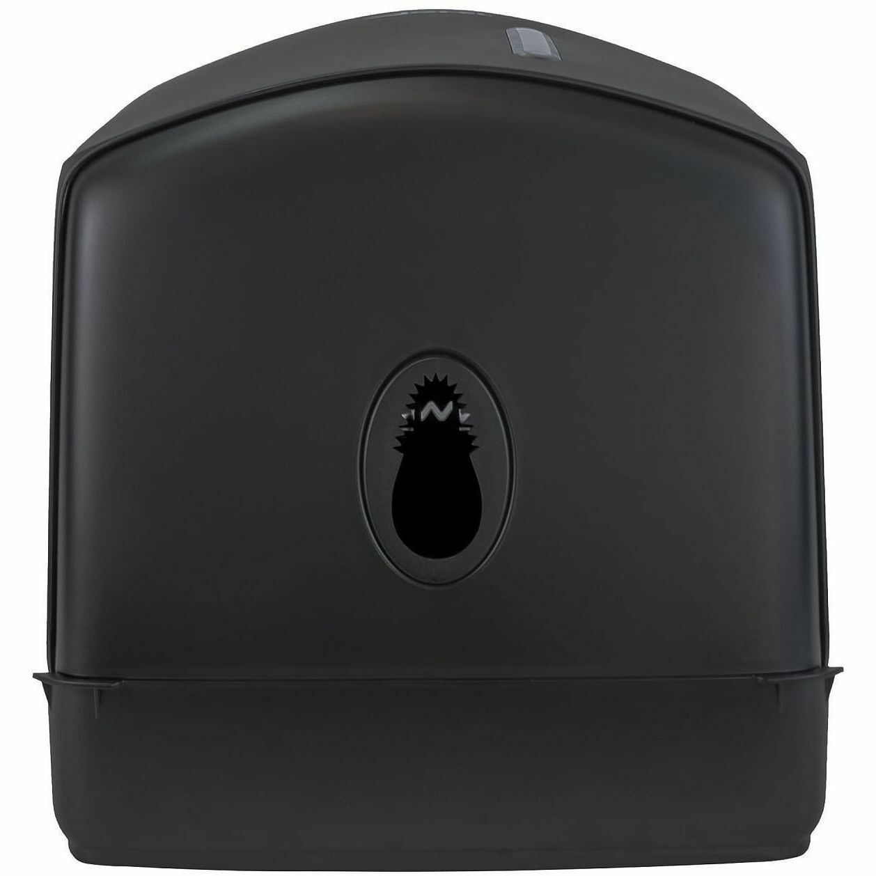 San Jamar Timeless Centerpull Towel Dispenser, Center Pull Dispenser, 12.7" x 9" x 8.8", Plastic, Black (SJMT600BK)
